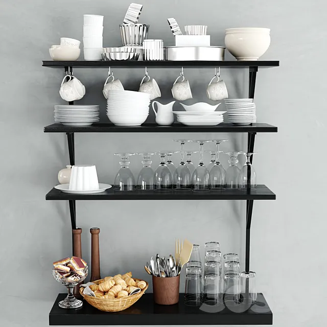 Dishes 3DModel