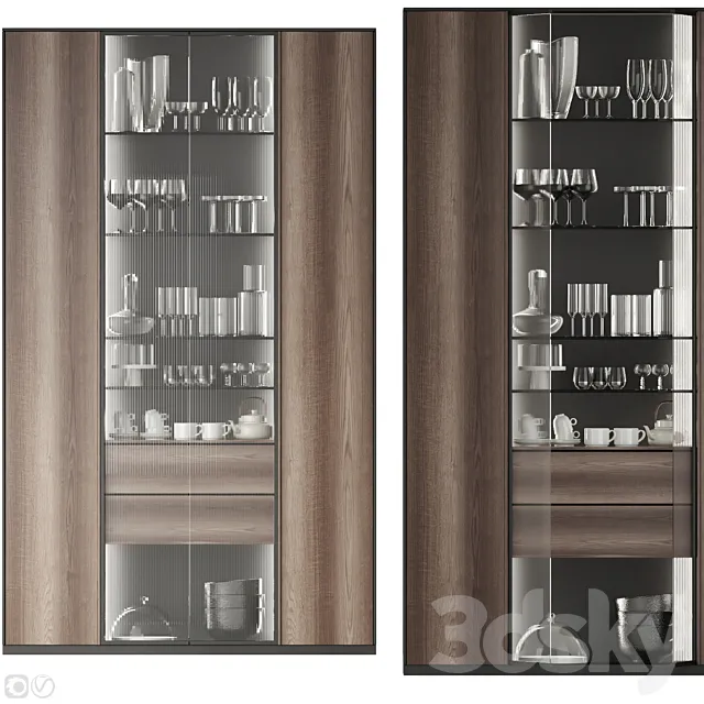 Dishes set - 9 3D Model