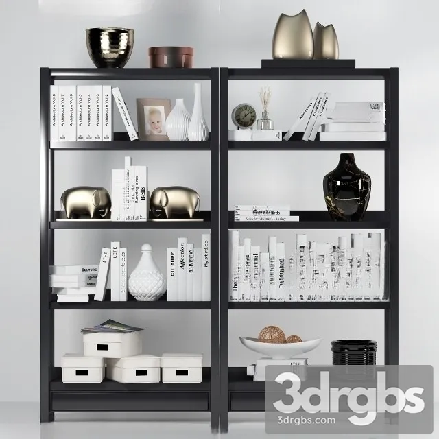 Display Cabinet 3D Model Free