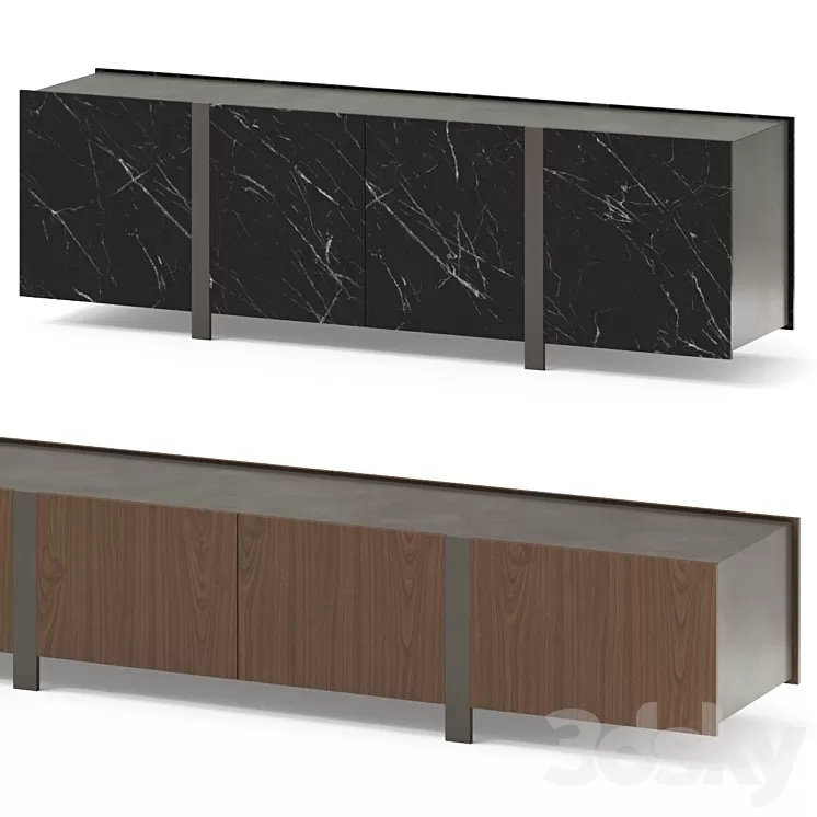 Ditre Italia Beam Sideboard Table 3D Model Free