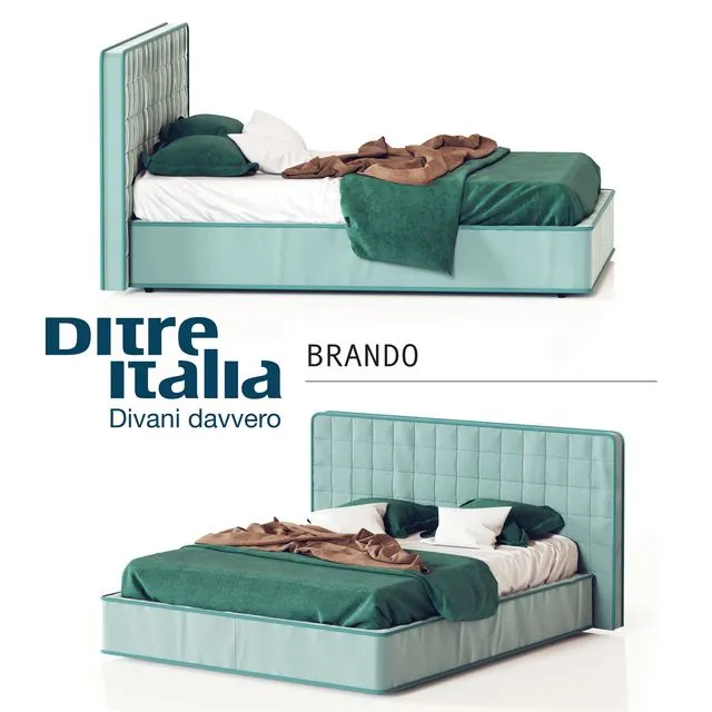 Ditre Italia BRANDO bed 3D Model