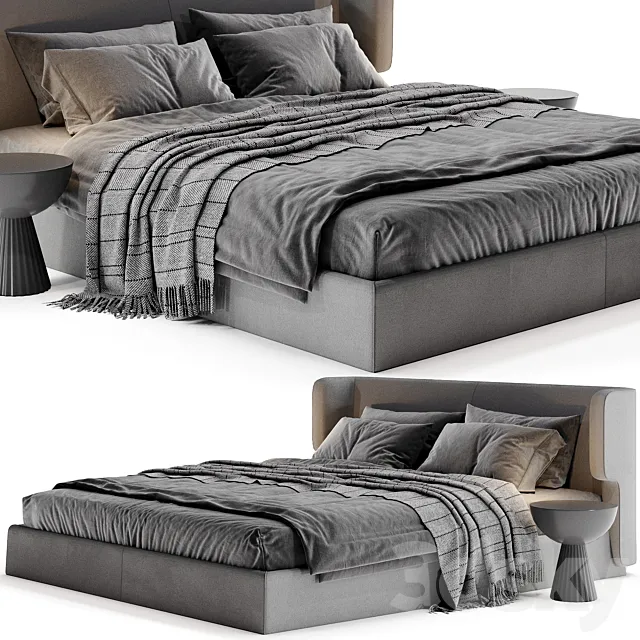 Ditre Italia Claire Bed 3DModel