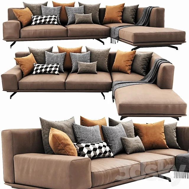 Ditre Italia Dalton Leather 3D Model