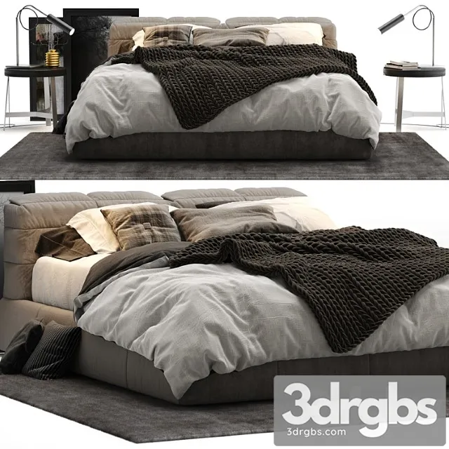 Ditre italia dunn bed_2 2 3D Model Free