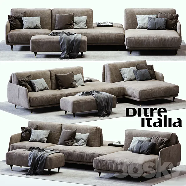 Ditre Italia ELLIOT Sofa 3DModel