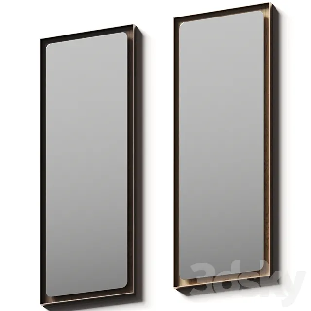 Ditre Italia Glare Wall Mirror 3D Model