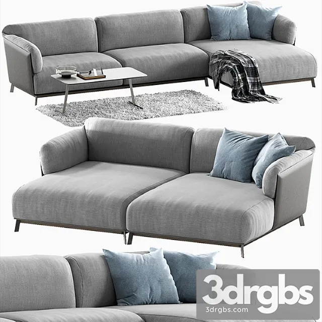 Ditre italia kailua sofa_1 2 3D Model Free