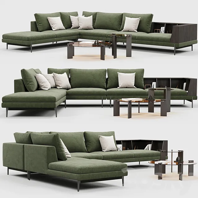 Ditre Italia KIM sofa 3D Model