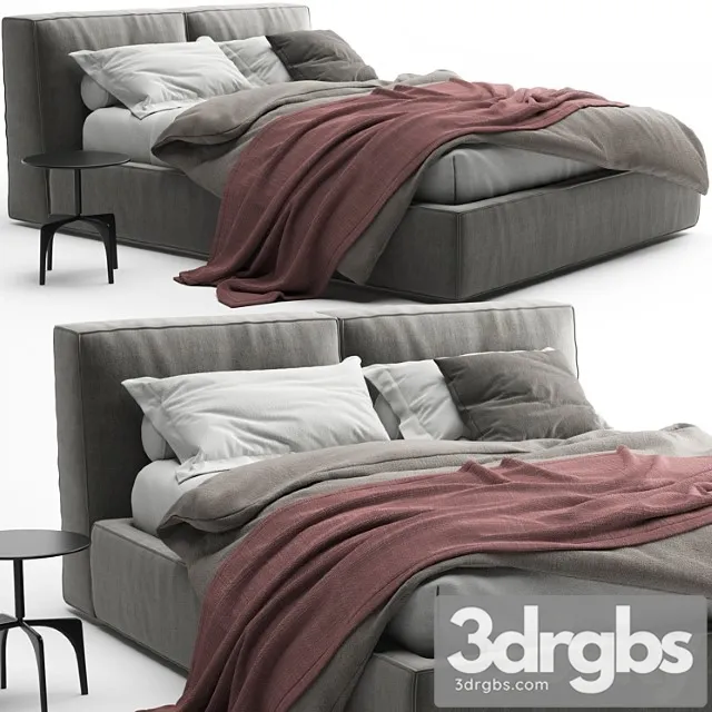 Ditre italia misty bed 2 3D Model Free