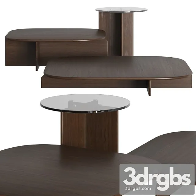 Ditre italia polyura coffee tables 2 3D Model Free