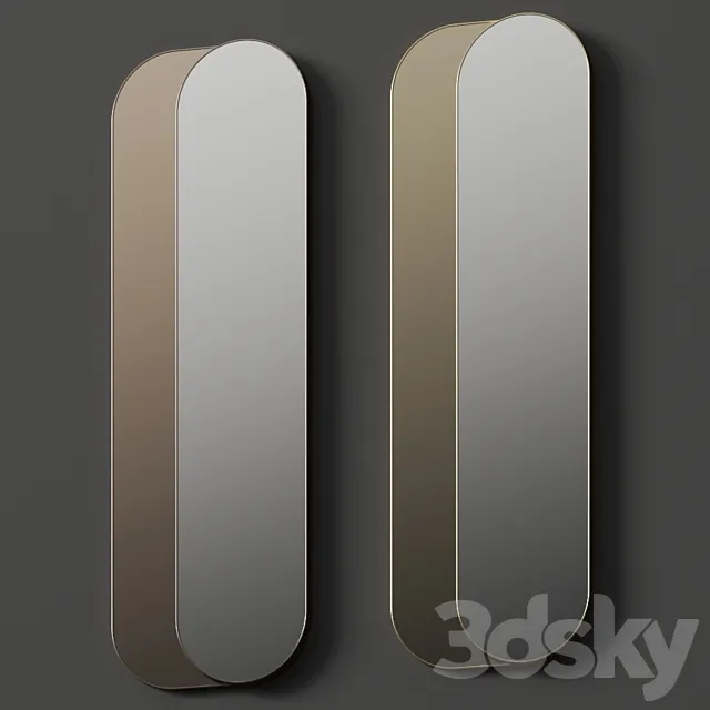 Ditre Italia Primopiano Mirror 3D Model