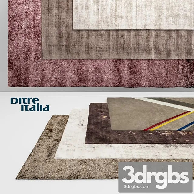 Ditre italia rugs 3D Model Free