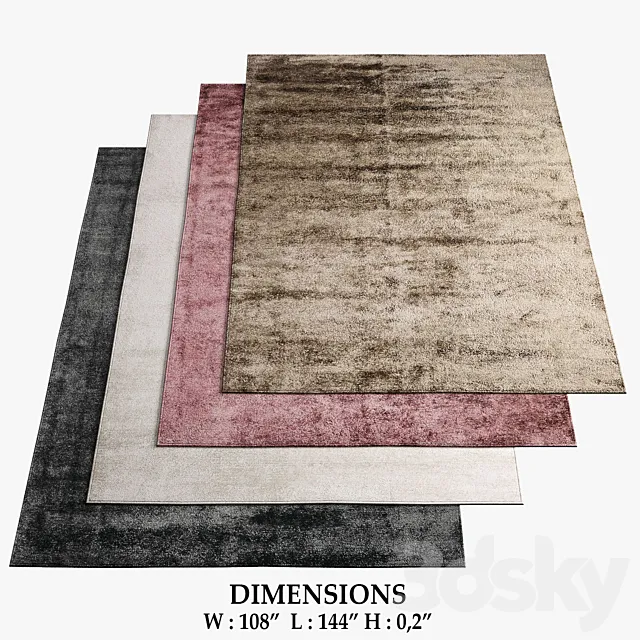 DITRE ITALIA Rugs_419 3D Model
