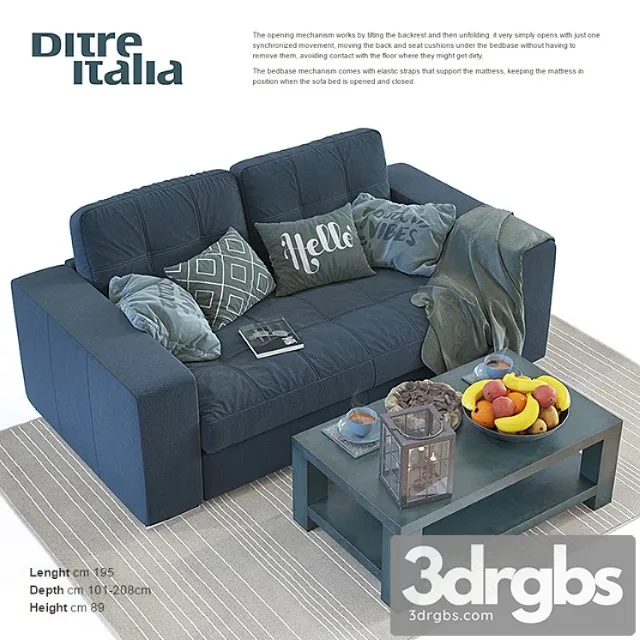 Ditre italia sarmen 2 3D Model Free