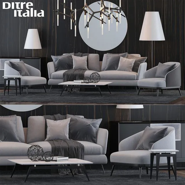 Ditre Italia Set 1 3D Model