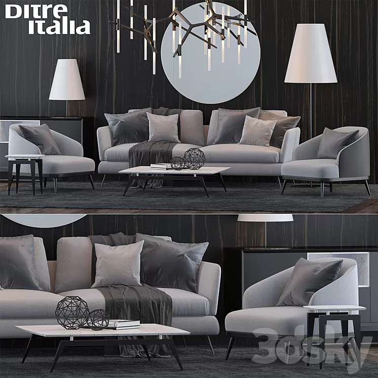 Ditre Italia Set 1 3D Model
