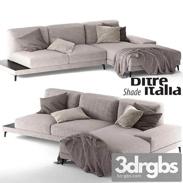 Ditre italia shade sofa 2 3D Model Free