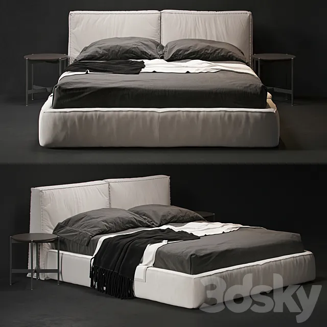 Ditre misty bed 3DModel