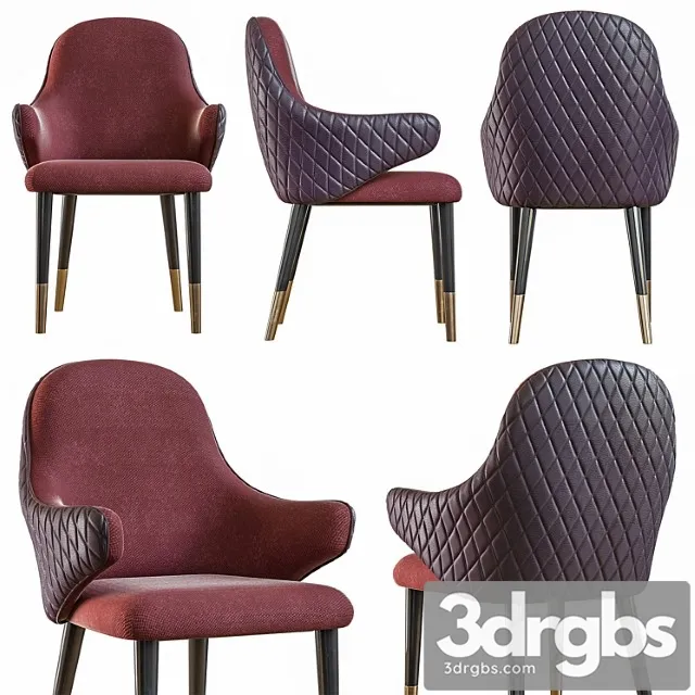 Diva C B Chair By Capital Collection 2 3D Model Free