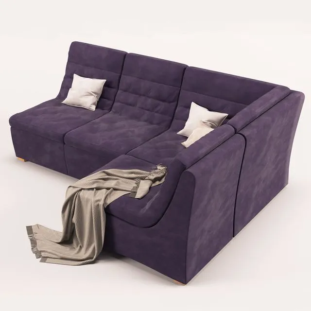 Divan Lazio from the manufacturer Blest TM 3D Model