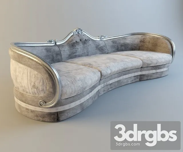 Divan Neo Luxury Sofa 01 3D Model Free