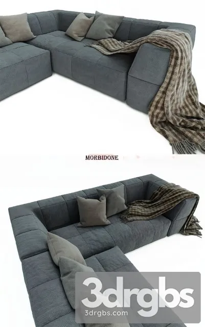 Divanidea Morbidone Sofa 3D Model Free