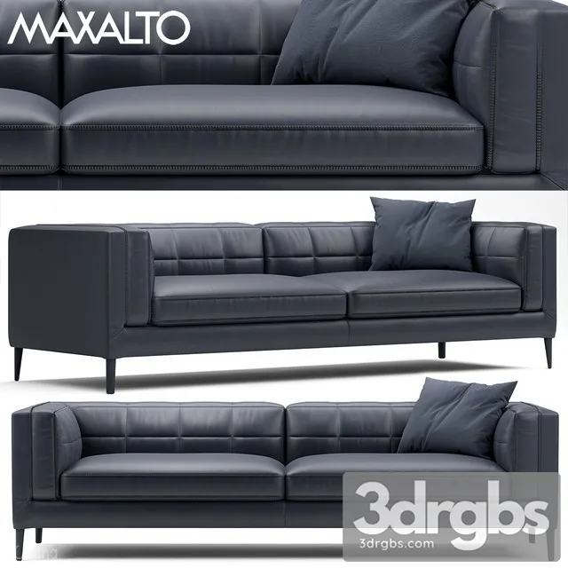 Dives by Maxalto Sofa 3D Model Free