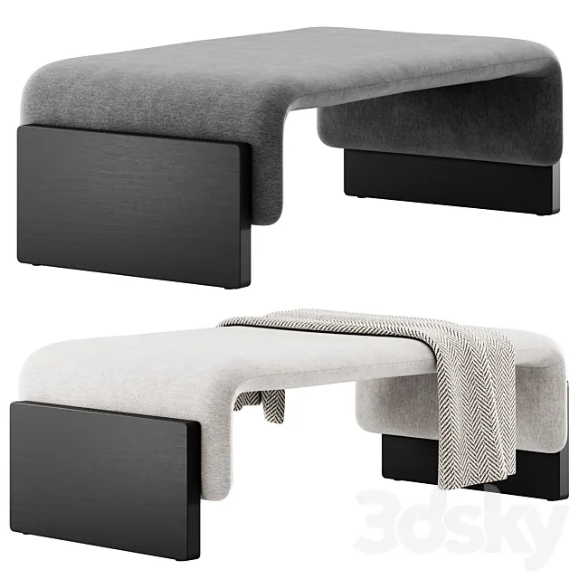Diwan Bench By Sancal 3D Model