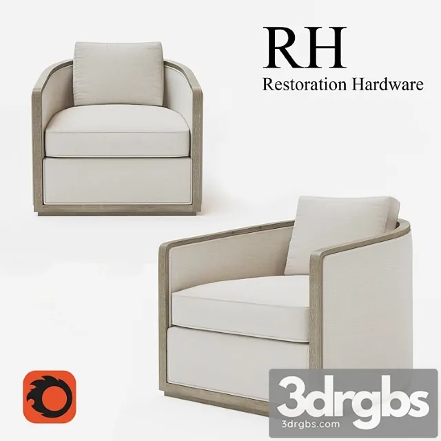 Dixon chair 3D Model Free