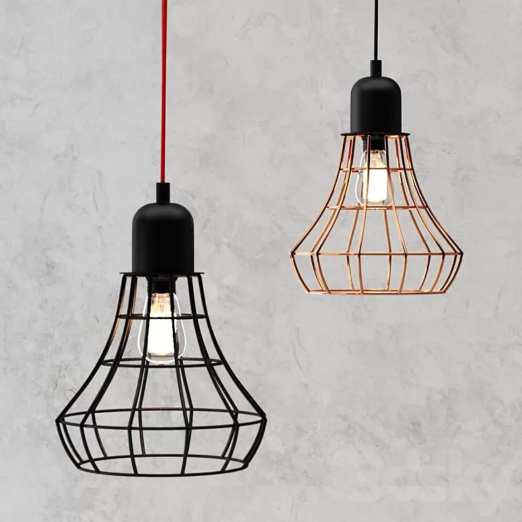 DIY cage Light Lamp
