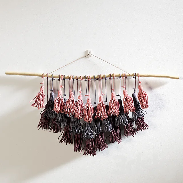 DIY Tassel Wall hanging Free Download