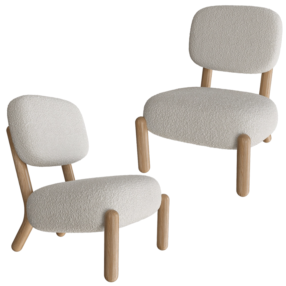 DIZA Collective  - Armchair DEAR 3D Model