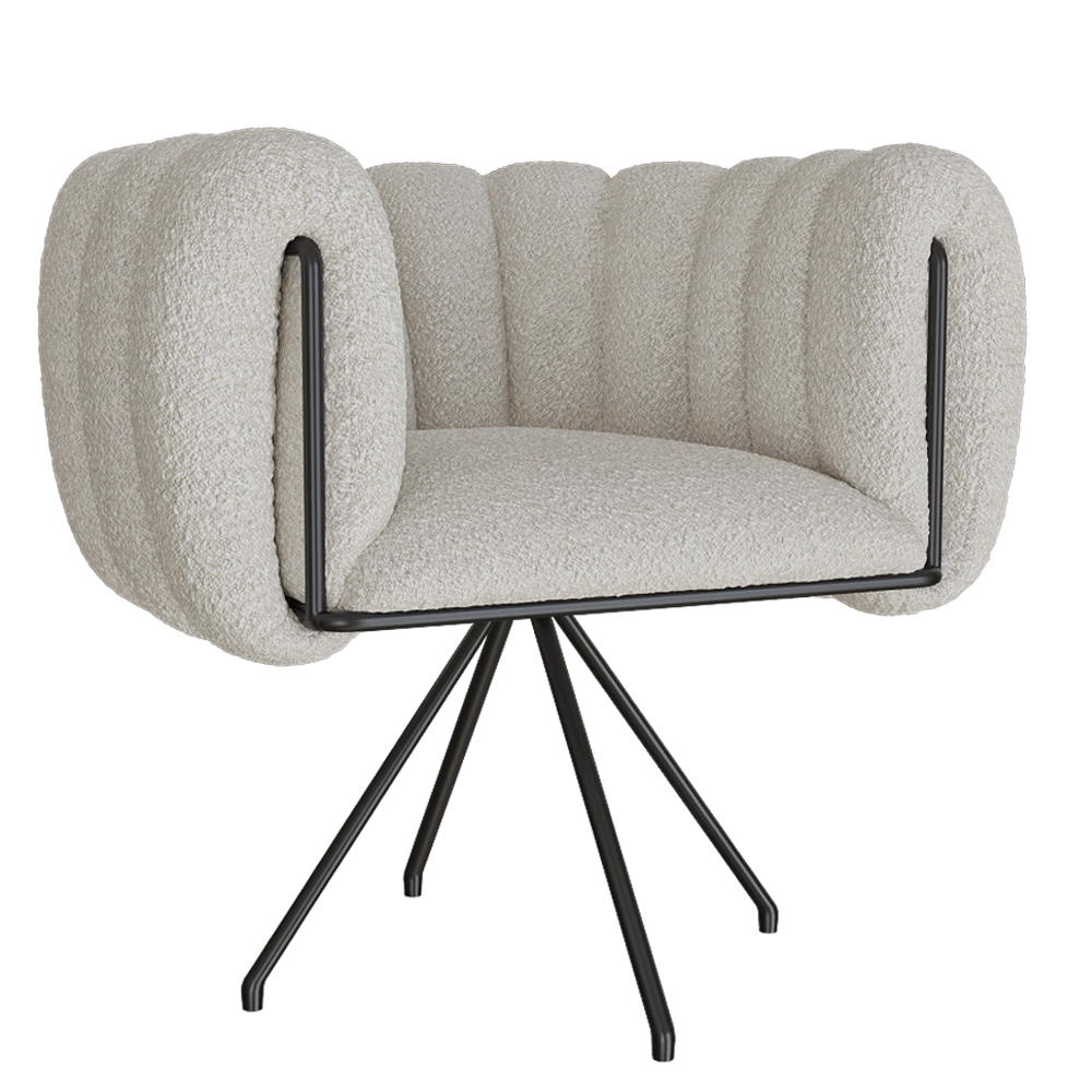 DIZA Collective  - Armchair HARBUZ 3D Model