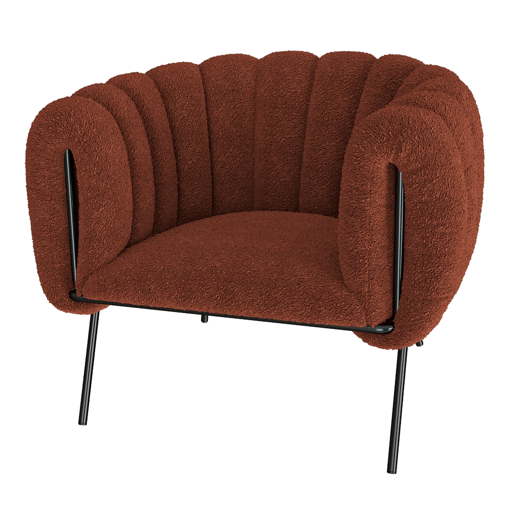 DIZA Collective  - Armchair Harbuz lounge 3D Model