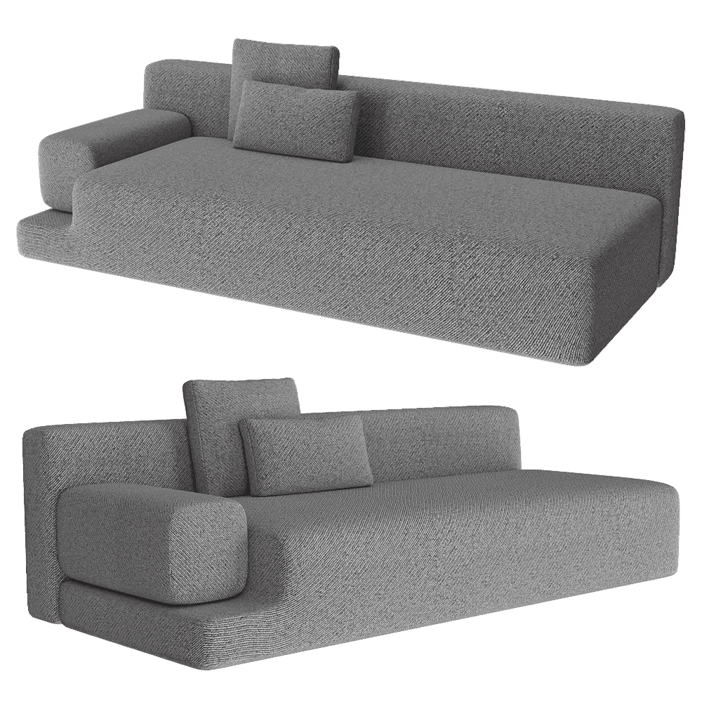 DIZA Collective  - Sofa SNOWY 3D Model