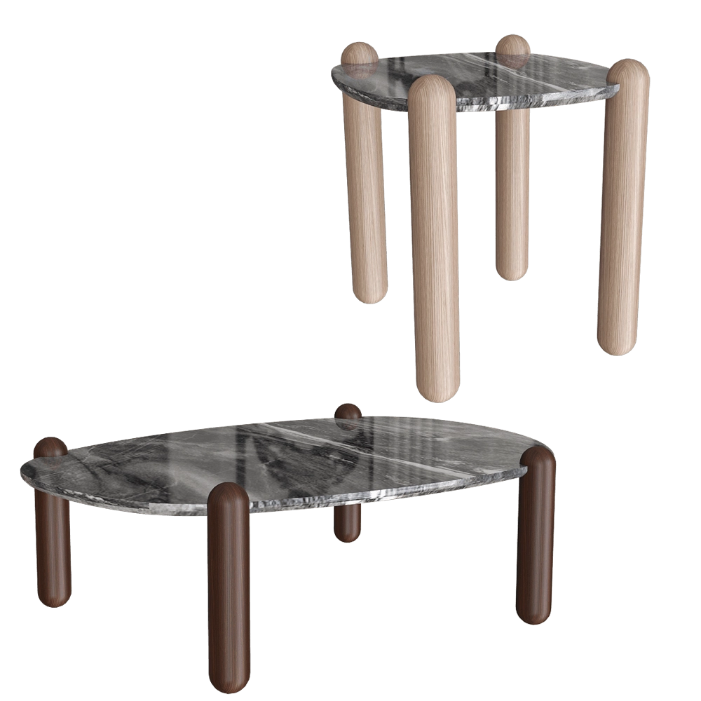 DIZA Collective  - Table + mount table DEAR 3D Model