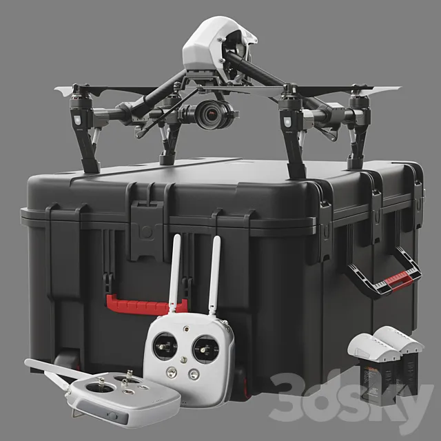 DJI Inspire 1 3D Model