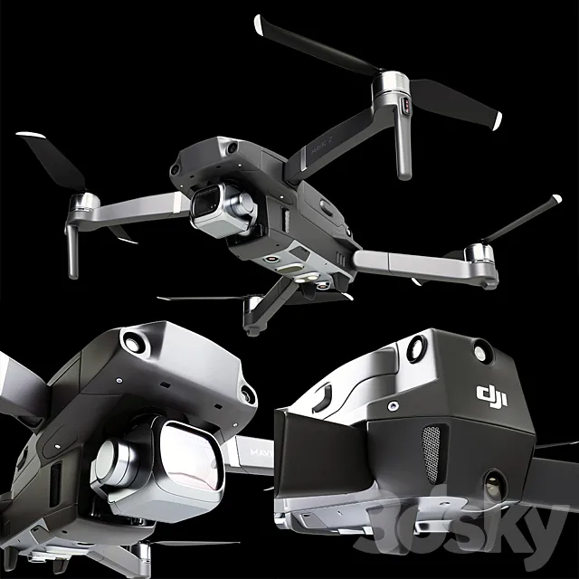 DJI Mavic 2 PRO 3DModel
