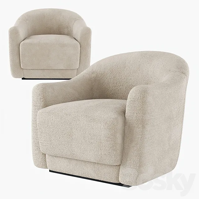 DJO armchair 3D Model