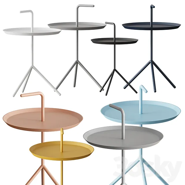DLM HAY Table 3D Model