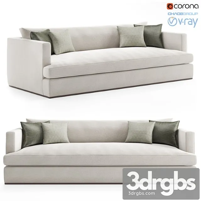 Dmitriy & co chelsea sofa 2 3D Model Free