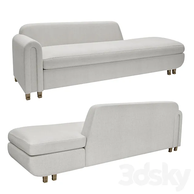Dmitry and Co Masson daybed 3D Model