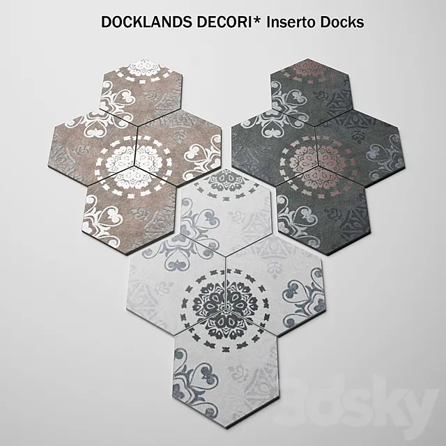 Docklands Decori Inserto 3D Model