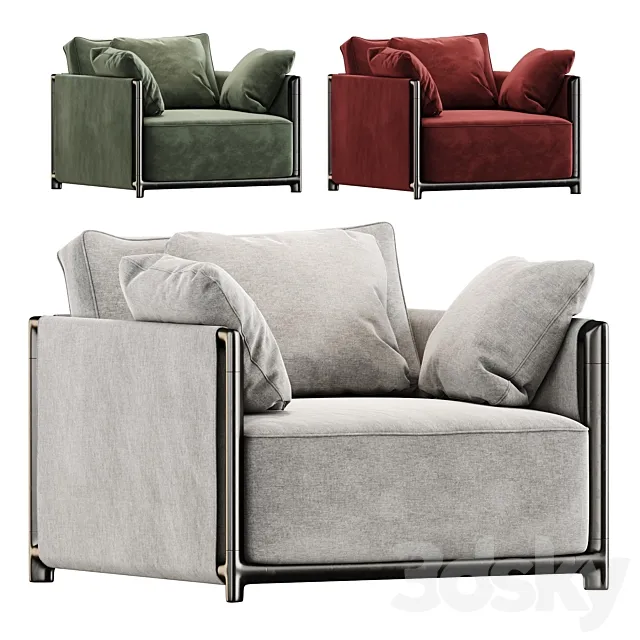 Dodo Armchair by Ghidini1961 3D Model