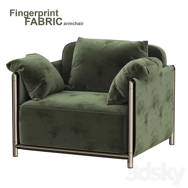 DODO Armchair by GHIDINI1961 3D Model Free