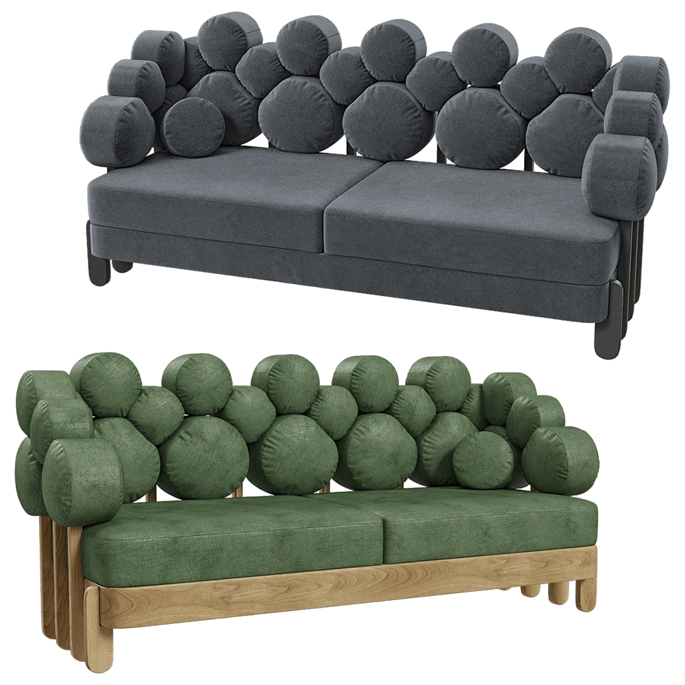 DOFII - Sofa Ikra Big 3D Model