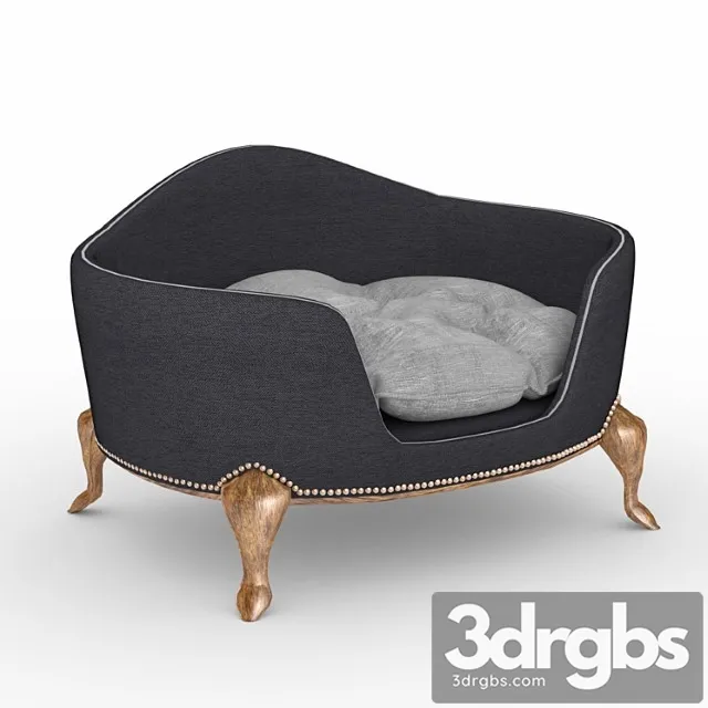 Dog bed 2 3D Model Free