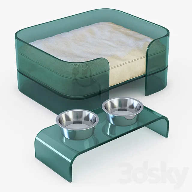 Dog Beds 3D Model
