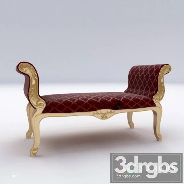 Doha Classic Bench 3D Model Free