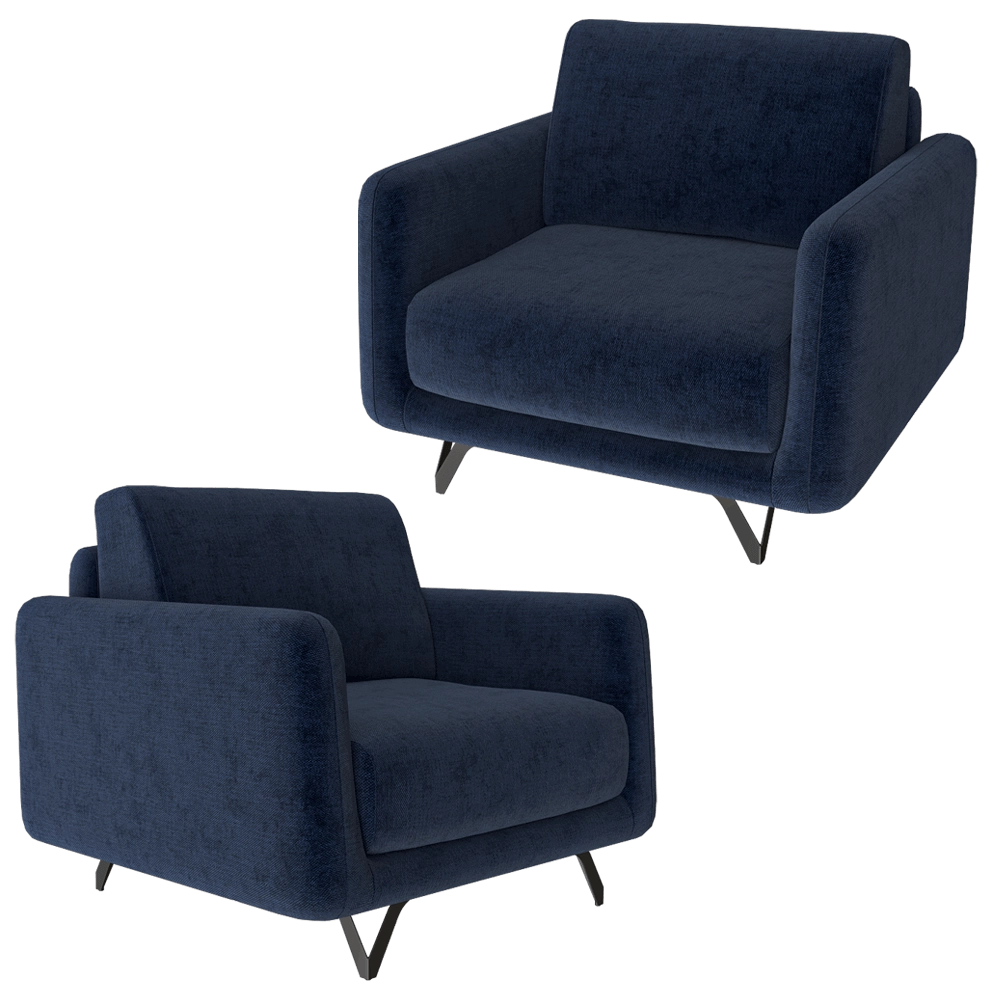 Doimo Salotti - Armchair Bristol Poltrona 3D Model